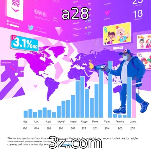 Crescimento de jogos móveis em mercados emergentes